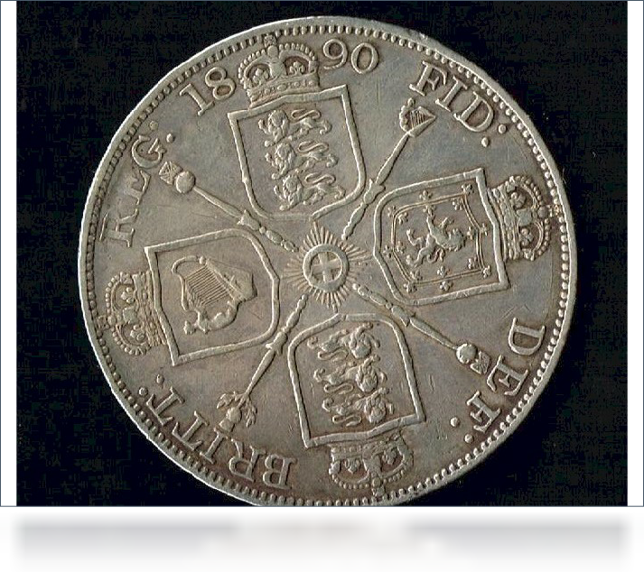 Silver Coin 1890, Southern Earth,selstuff