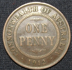 1912 Australian Penny