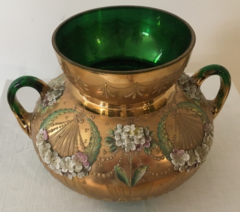 Old Vase Green Gold